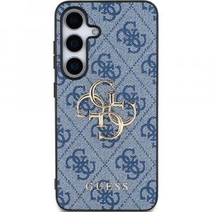 Etui Guess Hardcase 4G Big Metal Logo do Galaxy S25, niebieskie