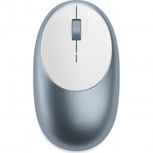 Bezprzewodowa mysz optyczna, Satechi M1 Bluetooth Mouse, USB-C, niebieska