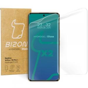 Folia hydrożelowa na ekran Bizon Glass Hydrogel Front do Realme 12 Pro / 12 Pro+, 2 sztuki