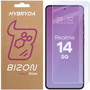 Elastyczne szkło hybrydowe Bizon Glass Mule do Realme 14 5G
