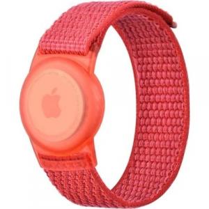 Etui / Pasek Mobile Origin AirTag Strap do Apple AirTag, czerwone