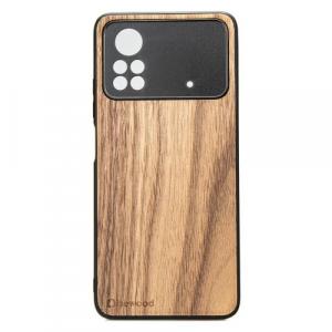 Drewniane etui Bewood Xiaomi POCO X4 Pro 5G ORZECH AMERYKAŃSKI