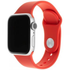 Silikonowy pasek Fixed Silicone Strap Set do Apple Watch 49/45/44 mm, czerwony