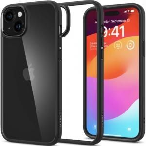 Etui Spigen Ultra Hybrid do iPhone 15, przezroczysto-czarne