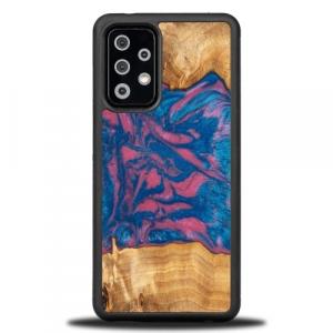 Drewniane etui do Galaxy A72 5G, Bewood Unique Neons Vegas