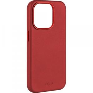 Etui Fixed MagLeather do iPhone 15 Pro Max, czerwone