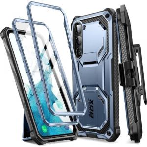 Etui pancerne Supcase i-Blason Armorbox SP+noSP do Galaxy S23 5G, niebieskie