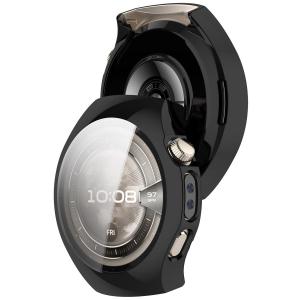 Etui z osłoną ekranu Bizon Case Watch Felipe do Huawei Watch 5 46mm, czarne