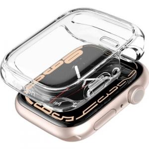 OUTLET: Etui z osłoną ekranu Spigen Ultra Hybrid do Apple Watch 9 / 8 / 7 45 mm, przezroczyste