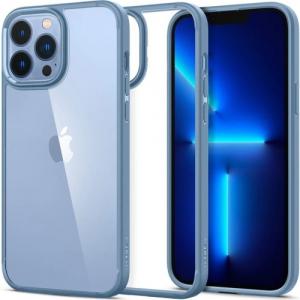 OUTLET: Etui Spigen Ultra Hybrid do iPhone 13 Pro Max, przezroczysto-niebieskie