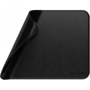 Podkładka pod mysz, na biurko ze skóry wegańskiej, Satechi Premium Mouse Pad, czarna