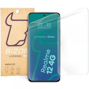 Folia hydrożelowa na ekran Bizon Glass Hydrogel Front do Realme 12 4G, 2 sztuki