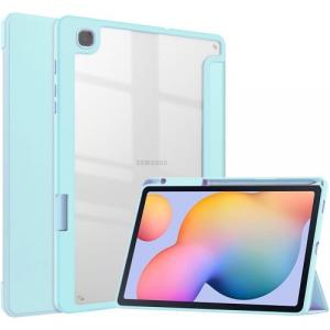 Etui Bizon Case Tab Clear Matt do Galaxy Tab S6 Lite 2024/2022/2020, błękitne