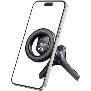 Uchwyt samochodowy, magnetyczny do kratki nawiewu do MagSafe Tech-Protect N53 Magnetic Stable Vent Car Mount, czarne