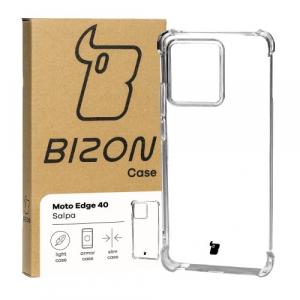 Elastyczne etui Bizon Case Salpa do Motorola Edge 40, przezroczyste