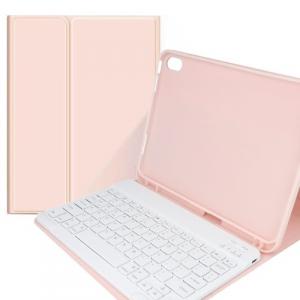 Etui z klawiaturą do iPad 11 / 10 gen. 2025 / 2022, Tech Protect SC Pen + Keyboard, różowe
