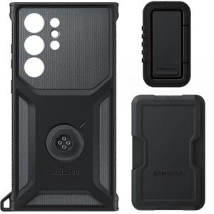 Etui Samsung Rugged Gadget Case do Galaxy S23 Ultra, czarno-szare