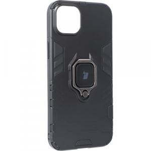 Etui Bizon Case Armor Ring do iPhone 14 Plus, czarne