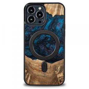 Drewniane etui Bewood iPhone 13 Pro Max, Neptun MagSafe