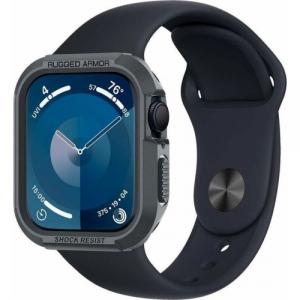 Etui Spigen Rugged Armor do Apple Watch 9/8/7/6/5/4/SE - 45/44mm, grafitowe