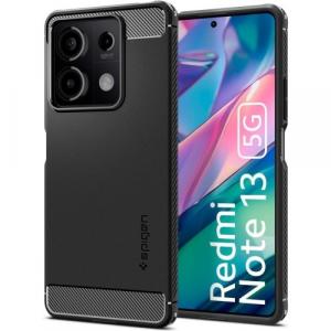 Etui Spigen Rugged Armor do Xiaomi Redmi Note 13 5G, czarne