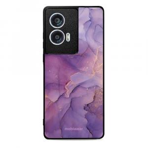Etui ochronne do Motorola Edge 50 Fusion, Mobiwear Glossy Case, fioletowe