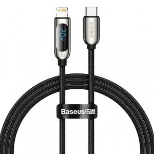 Kabel Baseus Display 20W USB-C do Lightning 2m, czarny