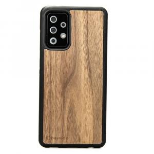 Drewniane etui do Galaxy A72 5G, Bewood Orzech Amerykański