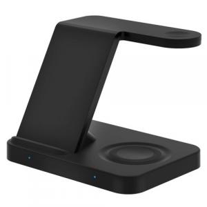 Ładowarka indukcyjna Tech-Protect, A11 3w1 Wireless Charger, Qi, 15W, czarna