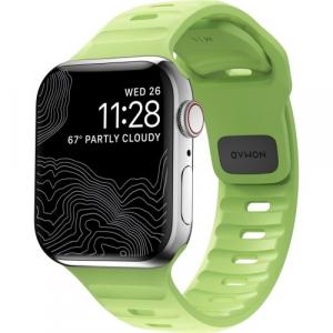 Pasek Nomad Sport Strap do Apple Watch 42/41/40/38 mm, zielony fluorescencyjny