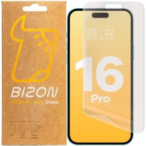 Folia matowa Bizon Glass Hydrogel Sun do iPhone 16 Pro, 2 sztuki