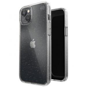 OUTLET: Etui Speck Presidio Perfect-Clear + Glitter do iPhone 14 Plus, przezroczyste z brokatem