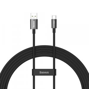 Kabel Baseus Superior Series SUPERVOOC USB-A do USB-C 65W 2m, 480Mb/s, czarny