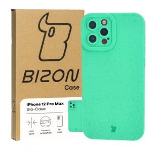 Ekologiczne etui Bizon Bio-Case do iPhone 12 Pro Max, zielone