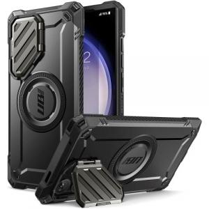 Etui pancerne Supcase UB Mag XT z MagSafe do Galaxy S24 Ultra, czarne