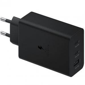 Ładowarka sieciowa Samsung Trio EP-T6530 65W PD 1x USB-A, 2x USB-C, czarna