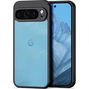 OUTLET: Etui Dux Ducis AIMO do Google Pixel 9 Pro XL, czarno-przezroczyste