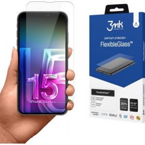 Szkło ochronne 3mk FlexibleGlass do iPhone 15 Pro