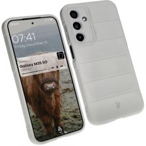 Pancerne etui Bizon Case Tur do Galaxy M35 5G, jasnoszare
