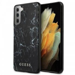 Etui Guess Marble Galaxy S21 Plus 5G, czarne