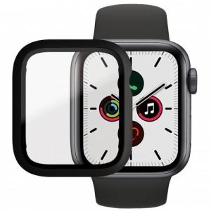 Szkło antybakteryjne + etui Panzerglass Full Body Apple Watch SE/ SE 2022/ 6/ 5/ 4, 40mm, czarna ramka