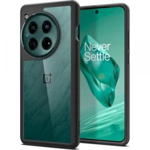 Etui Spigen Ultra Hybrid do OnePlus 12, przezroczysto-czarne