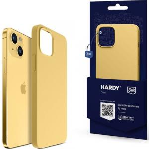 Etui silikonowe 3mk Hardy Silicone MagCase MagSafe do iPhone 15, żółte