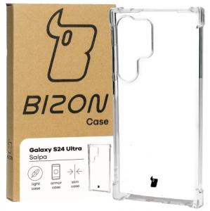 Elastyczne etui Bizon Case Salpa do Galaxy S24 Ultra, przezroczyste