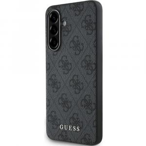 Etui Guess Hardcase 4G Metal Gold Logo do Galaxy A56 5G, czarne