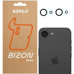 Szkło na aparat Bizon Glass Silk Lens do iPhone 16e, 2 sztuki