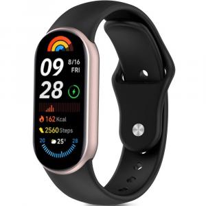 Pasek Tech-Protect Iconband Pure do Xiaomi Smart Band 10 / 9 / 9 NFC / 8, czarny