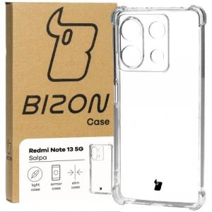 Elastyczne etui Bizon Case Salpa do Xiaomi Redmi Note 13 5G, przezroczyste