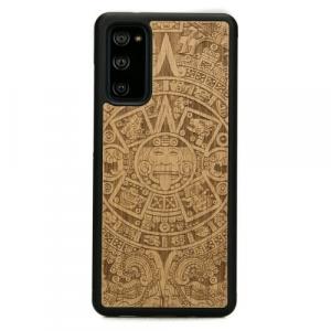 Drewniane etui do Galaxy S20 FE, Bewood Kalendarz Aztecki Aniegre