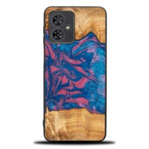 Drewniane etui Bewood Unique Neons - Vegas do Motorola Moto G54 5G